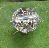 Agate Table Top Handmade Interiors, Coffee, Center, Dining, Side Table Indoor and Outdoor Decor Gift Her wedding Unique Handicrafts IND